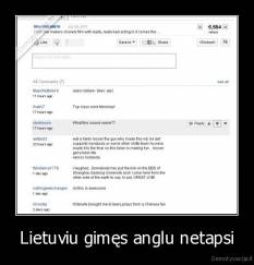 Lietuviu gimęs anglu netapsi - 