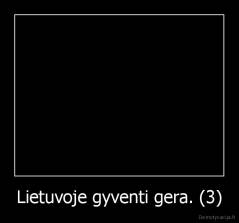 Lietuvoje gyventi gera. (3) - 
