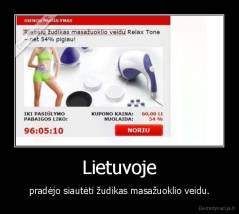 Lietuvoje - pradėjo siautėti žudikas masažuoklio veidu.