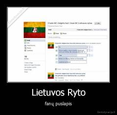 Lietuvos Ryto - fanų puslapis
