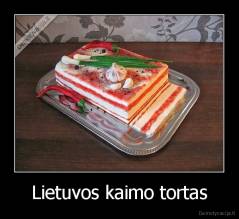 Lietuvos kaimo tortas - 