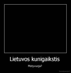 Lietuvos kunigaikstis  - Motyvuoja? 