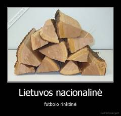 Lietuvos nacionalinė - futbolo rinktinė