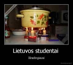 Lietuvos studentai  - Išradingiausi