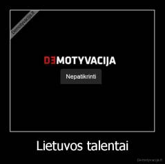 Lietuvos talentai - 