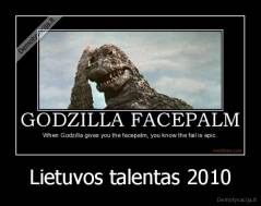 Lietuvos talentas 2010 - 