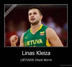 Linas Kleiza - LIETUVOS Chuck Norris