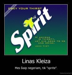 Linas Kleiza - Mes šiaip negeriam, tik "sprite".