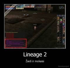 Lineage 2 - Žaidi ir mokaisi