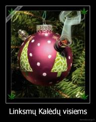 Linksmų Kalėdų visiems - 