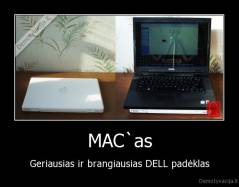 MAC`as - Geriausias ir brangiausias DELL padėklas