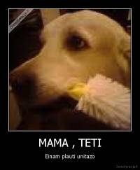 MAMA , TETI - Einam plauti unitazo