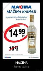 MAXIMA - Apie viska pagalvota