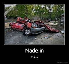 Made in - China