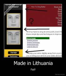 Made in Lithuania - Fail!