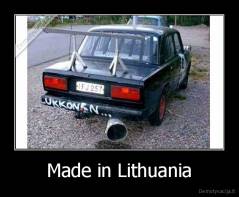 Made in Lithuania - 