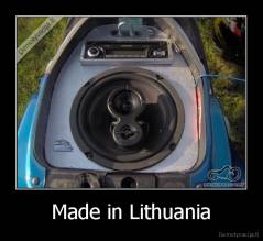 Made in Lithuania - 