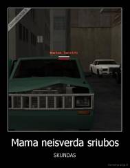 Mama neisverda sriubos - SKUNDAS