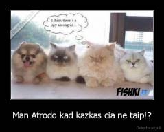 Man Atrodo kad kazkas cia ne taip!? - 