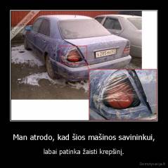 Man atrodo, kad šios mašinos savininkui, - labai patinka žaisti krepšinį.