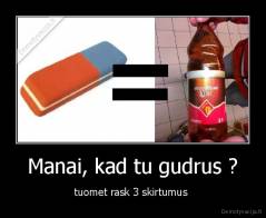 Manai, kad tu gudrus ? - tuomet rask 3 skirtumus 