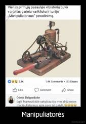 Manipuliatorės - 