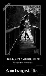 Mano brangusis tilte... - 