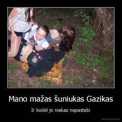 Mano mažas šuniukas Gazikas - Ir kodėl jo niekas nepastebi