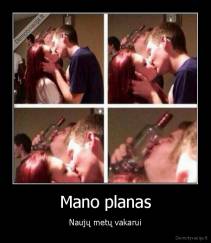 Mano planas - Naujų metų vakarui