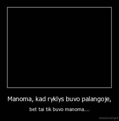 Manoma, kad ryklys buvo palangoje, - bet tai tik buvo manoma....