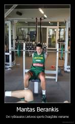 Mantas Berankis - Dvi ryškiausios Lietuvos sporto žvaigždės viename