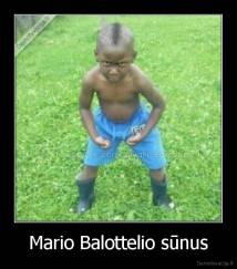 Mario Balottelio sūnus - 