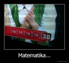 Matematika... - 