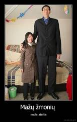 Mažų žmonių  - maža ateitis