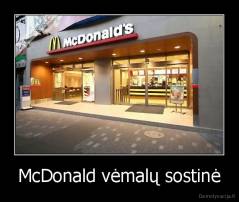 McDonald vėmalų sostinė - 