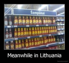 Meanwhile in Lithuania - 