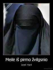 Meilė iš pirmo žvilgsnio - Level: Hard