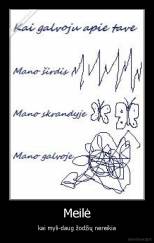 Meilė - kai myli-daug žodžių nereikia