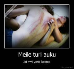 Meile turi auku - Jai myli verta kenteti