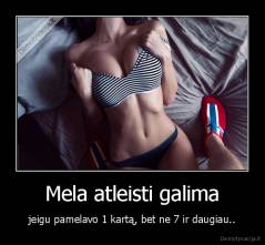 Mela atleisti galima - jeigu pamelavo 1 kartą, bet ne 7 ir daugiau..