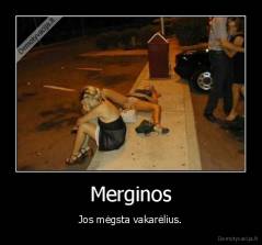 Merginos - Jos mėgsta vakarėlius.