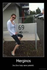 Merginos - Jos žino kaip save pateikti 