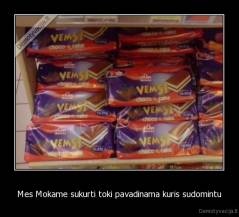 Mes Mokame sukurti toki pavadinama kuris sudomintu - 