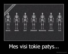 Mes visi tokie patys... - 
