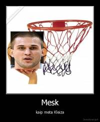Mesk - kaip meta Kleiza
