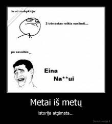 Metai iš metų - istorija atgimsta...