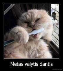 Metas valytis dantis - 