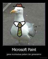 Microsoft Paint - geras nuotraukas padaro dar geresnėmis