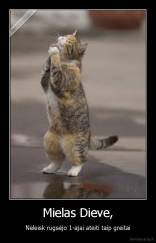 Mielas Dieve, - Neleisk rugsėjo 1-ajai ateiti taip greitai