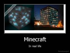 Minecraft - In real life